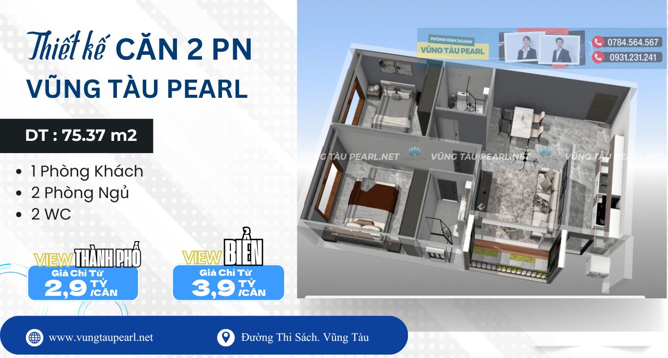 Giá căn hộ 2PN bí quyết tìm căn tốt nhất