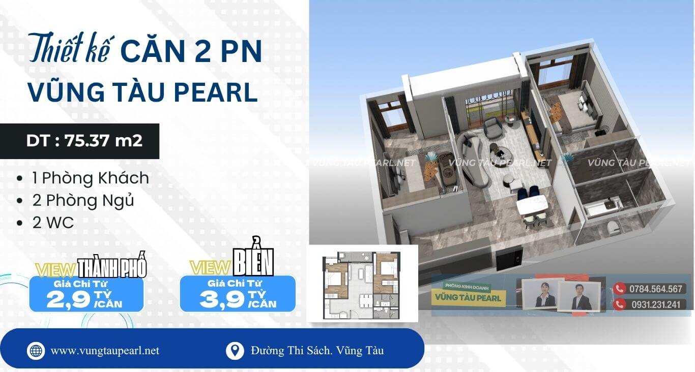 View nội khu Vũng Tàu Pearl trải nghiệm tiện ích 5 sao hoàn hảo