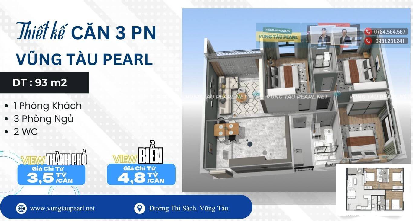 View nội khu Vũng Tàu Pearl trải nghiệm tiện ích 5 sao hoàn hảo