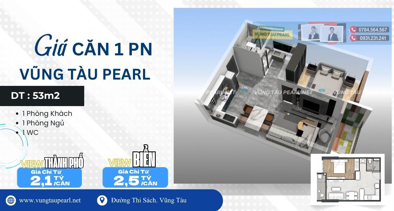 Giá căn hộ 1PN: Cập nhật mới nhất hôm nay