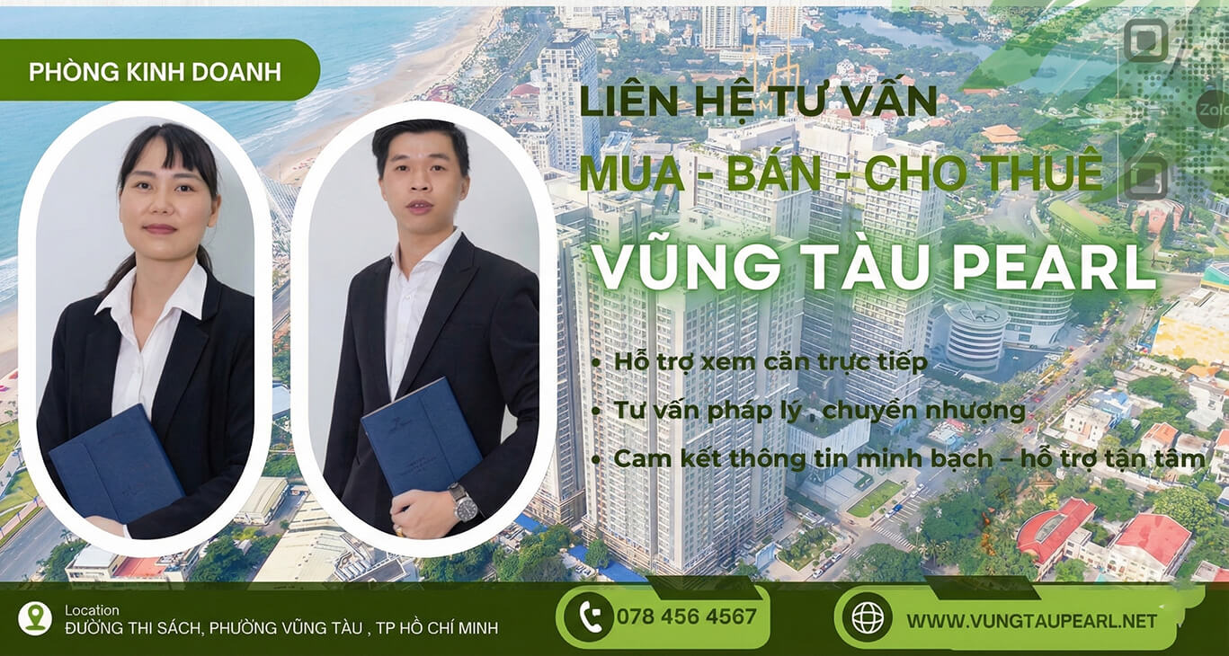 Vũng Tàu Pearl căn hộ biển ưu đãi cực khủng