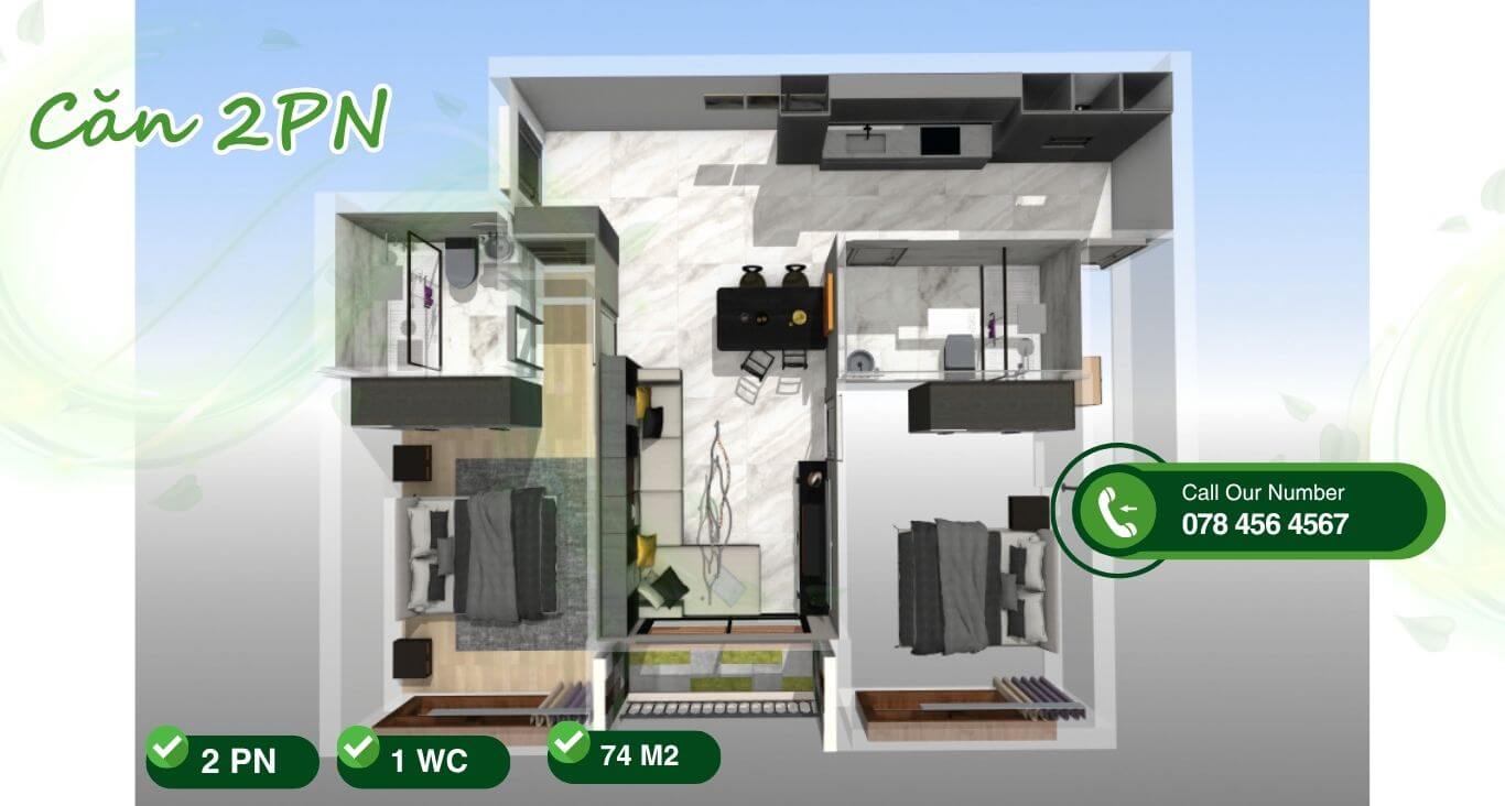 Mua Căn hộ 2pn: 5 sai lầm cần tránh ngay