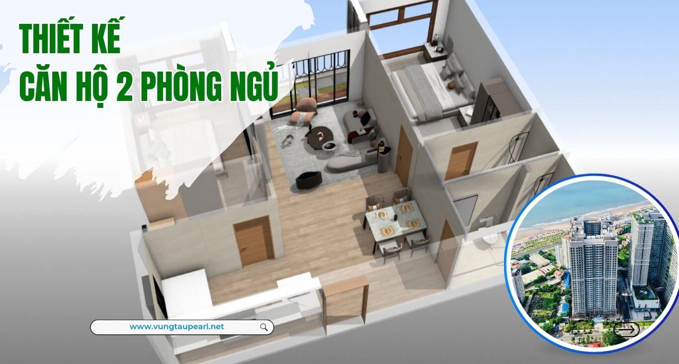 Căn hộ 2 phòng ngủ giá tốt lựa chọn thông minh