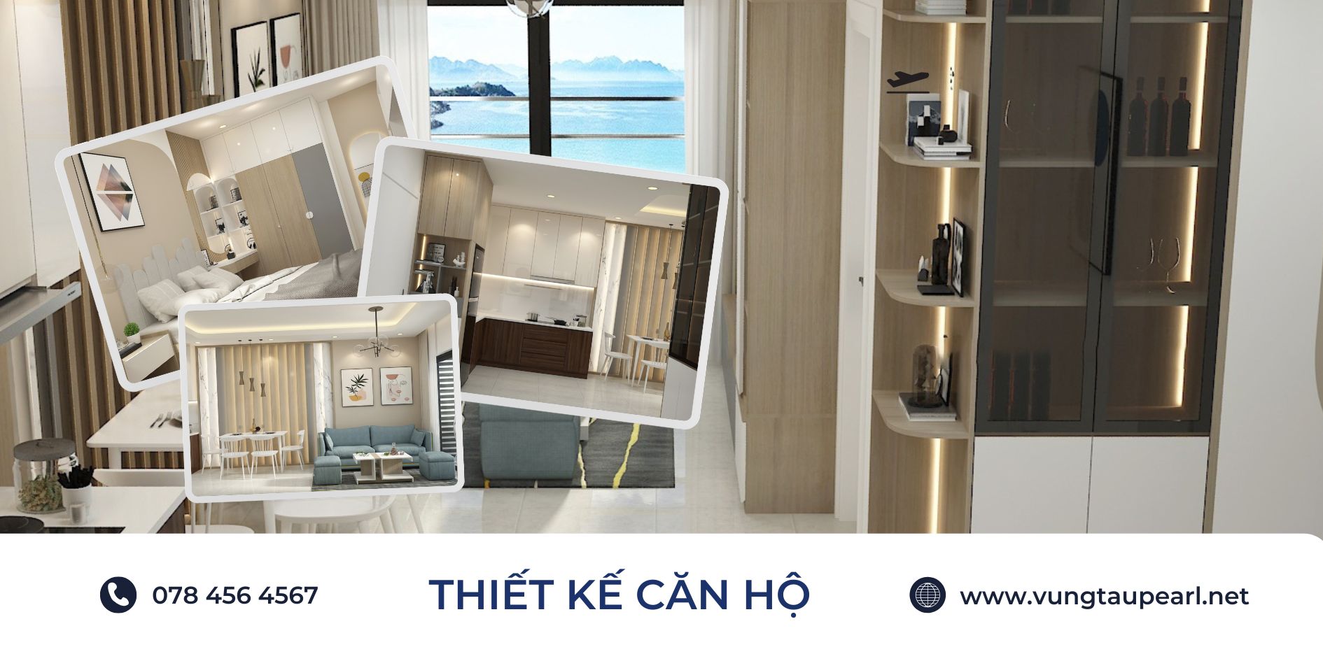 Căn hộ Vũng Tàu Pearl view biển: Trải nghiệm sống sang trọng