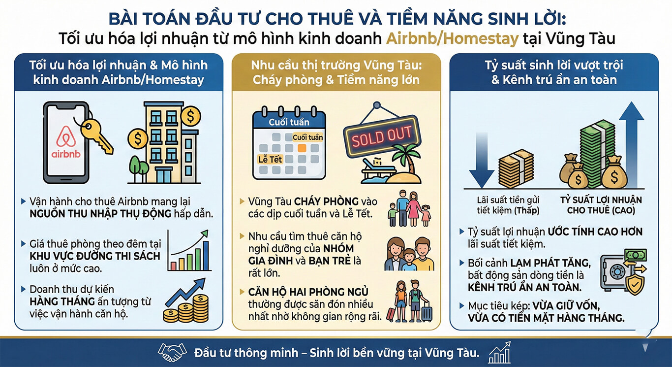 Căn hộ du lịch Vũng Tàu Pearl giá tốt nhất