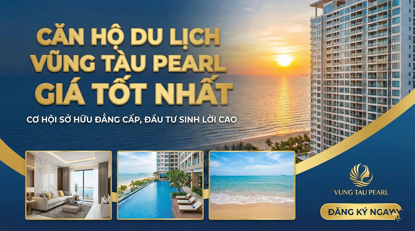 Căn hộ du lịch Vũng Tàu Pearl giá tốt nhất