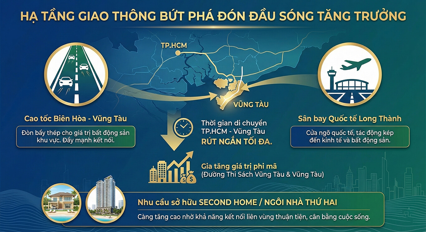 Chung cư Vũng Tàu Pearl cơ hội sinh lời kép