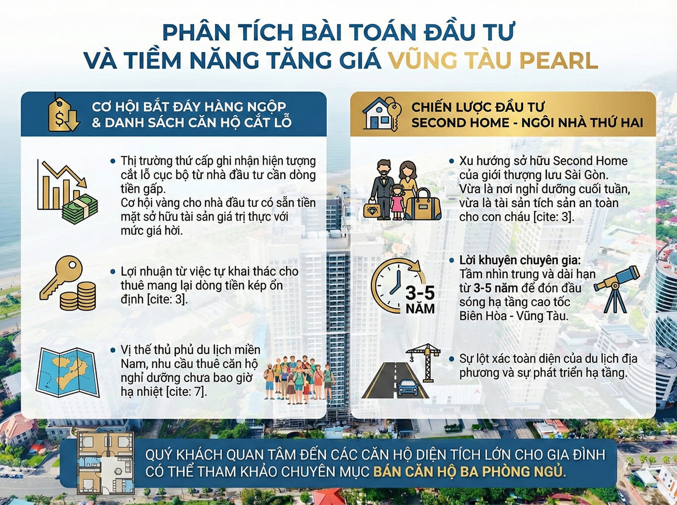 Vũng Tàu Pearl Bãi Sau căn hộ view biển đẹp nhất
