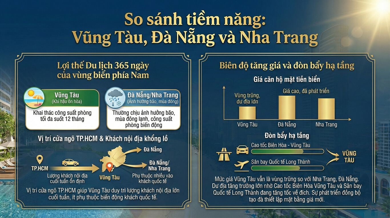 Căn hộ du lịch biển bí quyết chọn mua giá tốt nhất