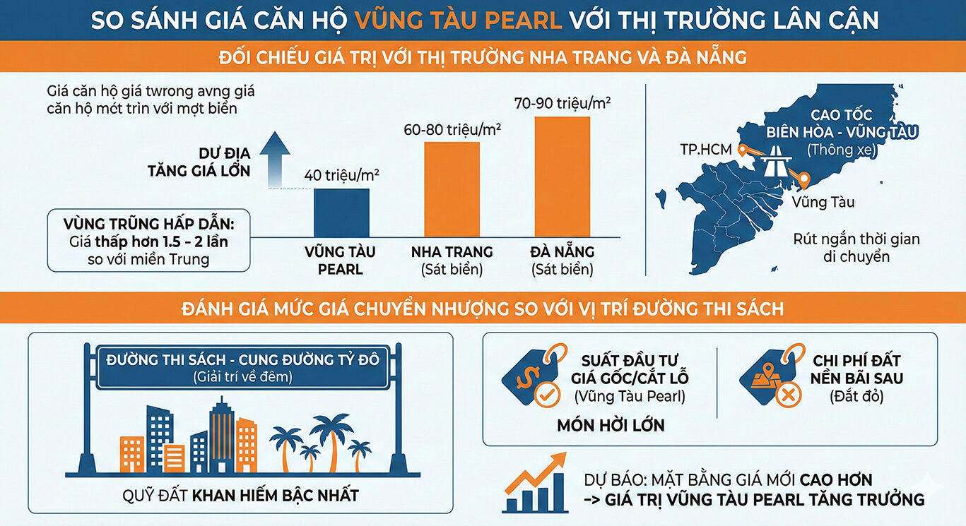 Bán lỗ căn hộ Vũng Tàu Pearl rẻ nhất