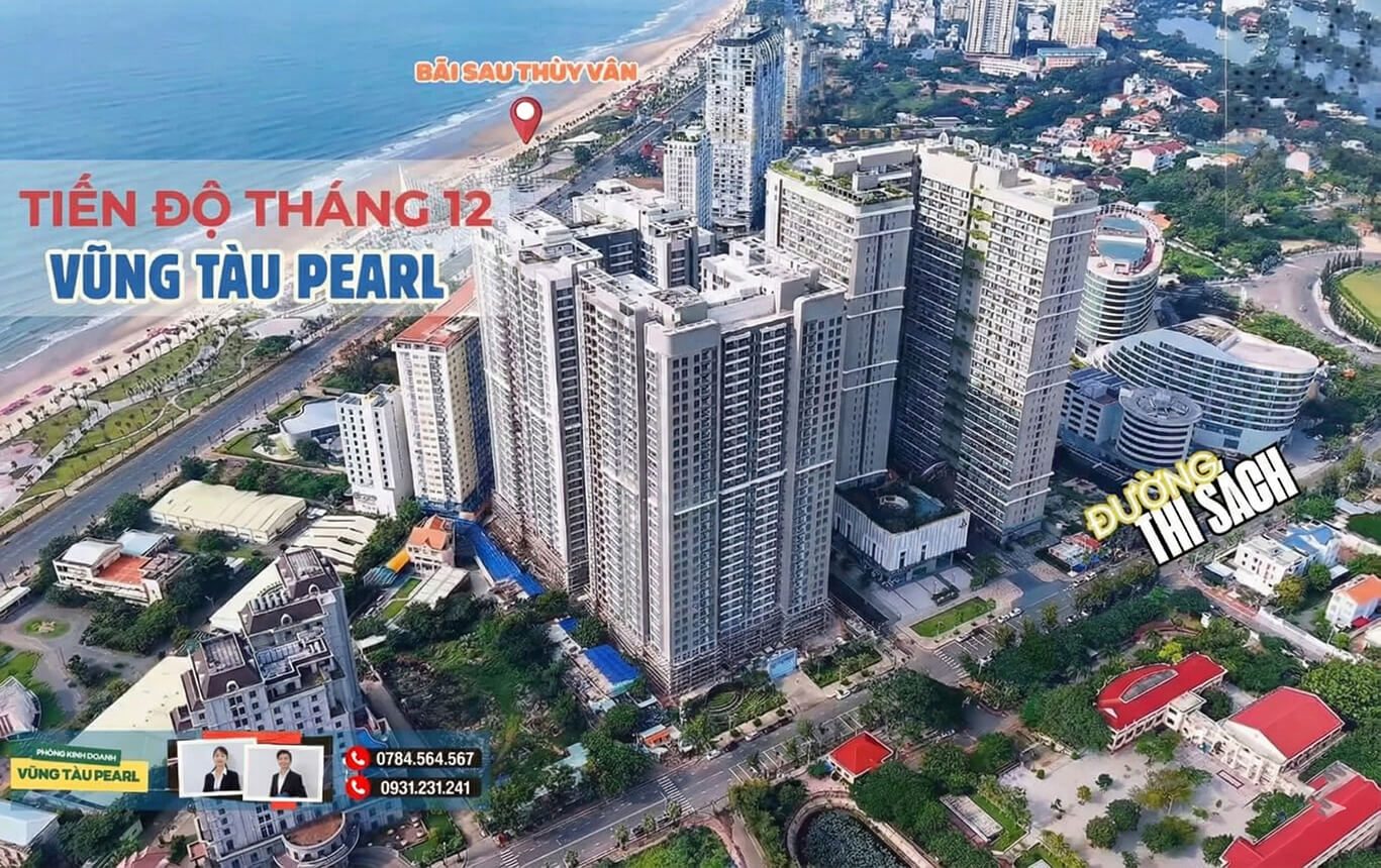 Căn hộ hướng biển Vũng Tàu Pearl tuyệt đẹp