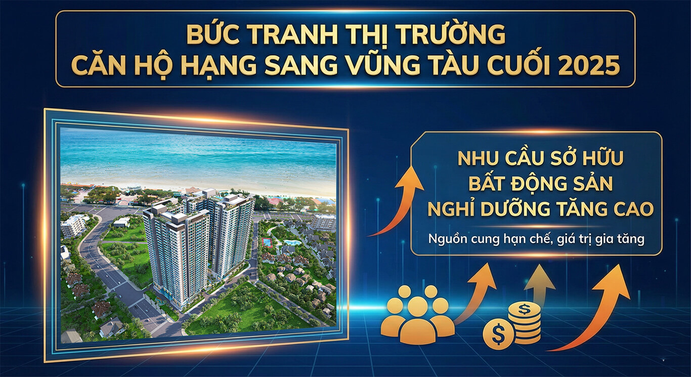 Căn hộ hạng sang Vũng Tàu điểm đến 2026