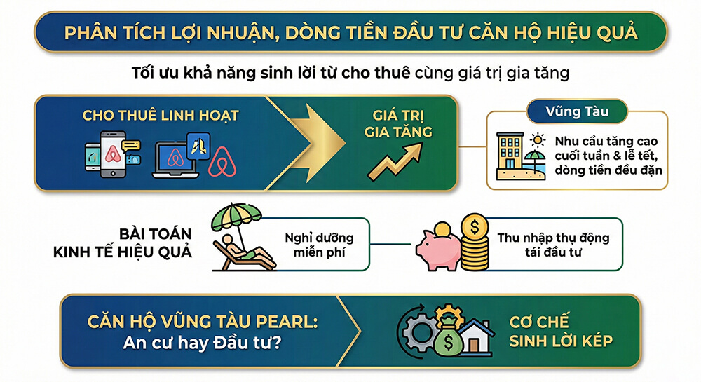 Căn hộ gần biển Vũng Tàu đầu tư sinh lời mạnh 2026