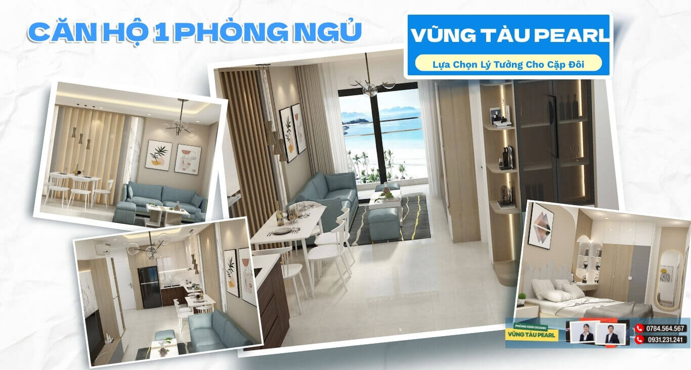 Báo Giá Căn 1 Phòng Ngủ Vũng Tàu Pearl View Biển: Bí Quyết Chọn Hướng Và Lưu Ý Phải Chọn Tầng Cao Mới Thấy Biển